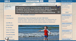 Desktop Screenshot of ostsee.de