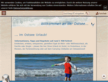 Tablet Screenshot of ostsee.de